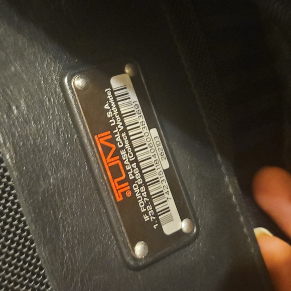 TUMI Alpha Expandable Ballistic Nylon Briefcase Messenger Laptop Bag 26214D3 7th - Picture 10 of 12